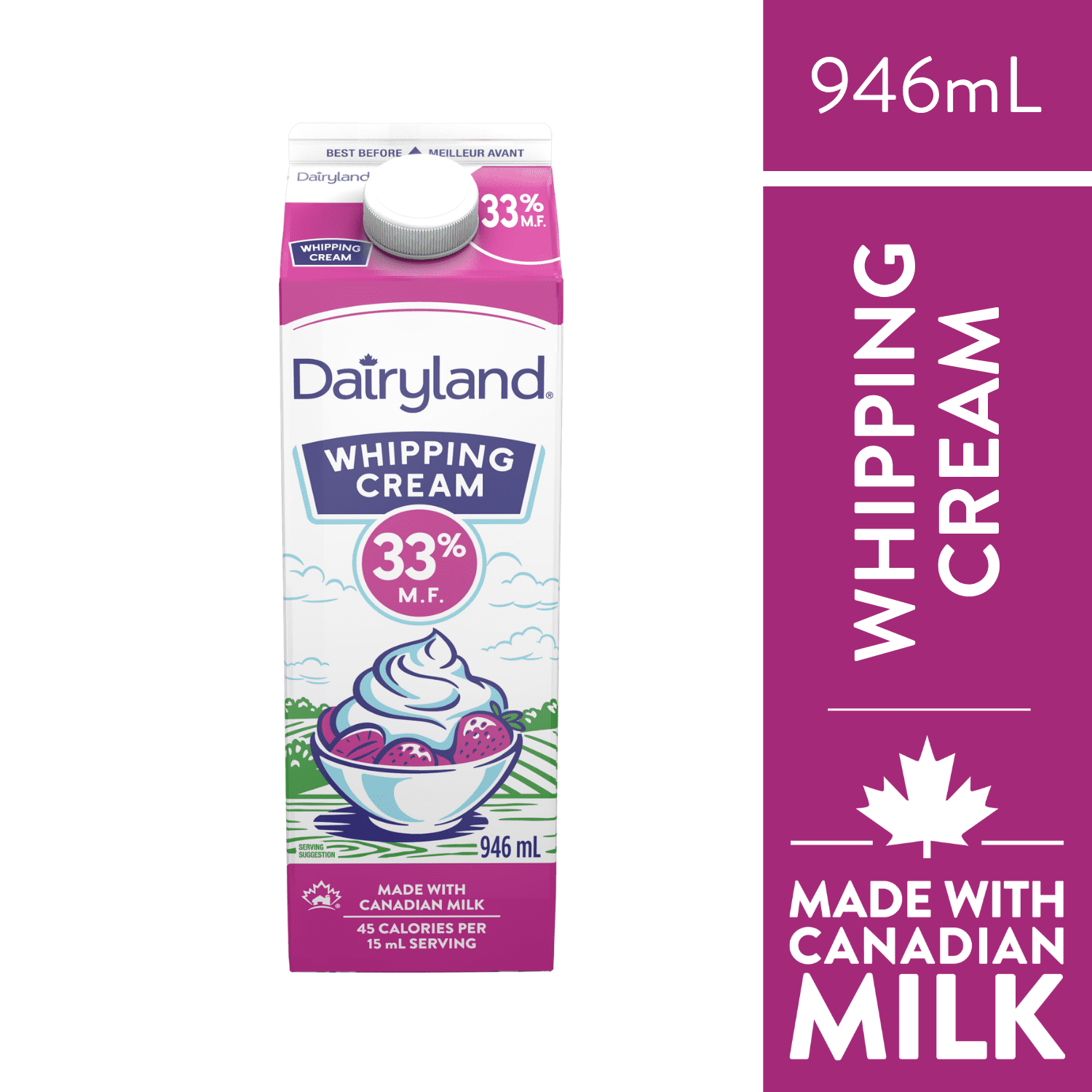Dairyland 33% Whipping Cream