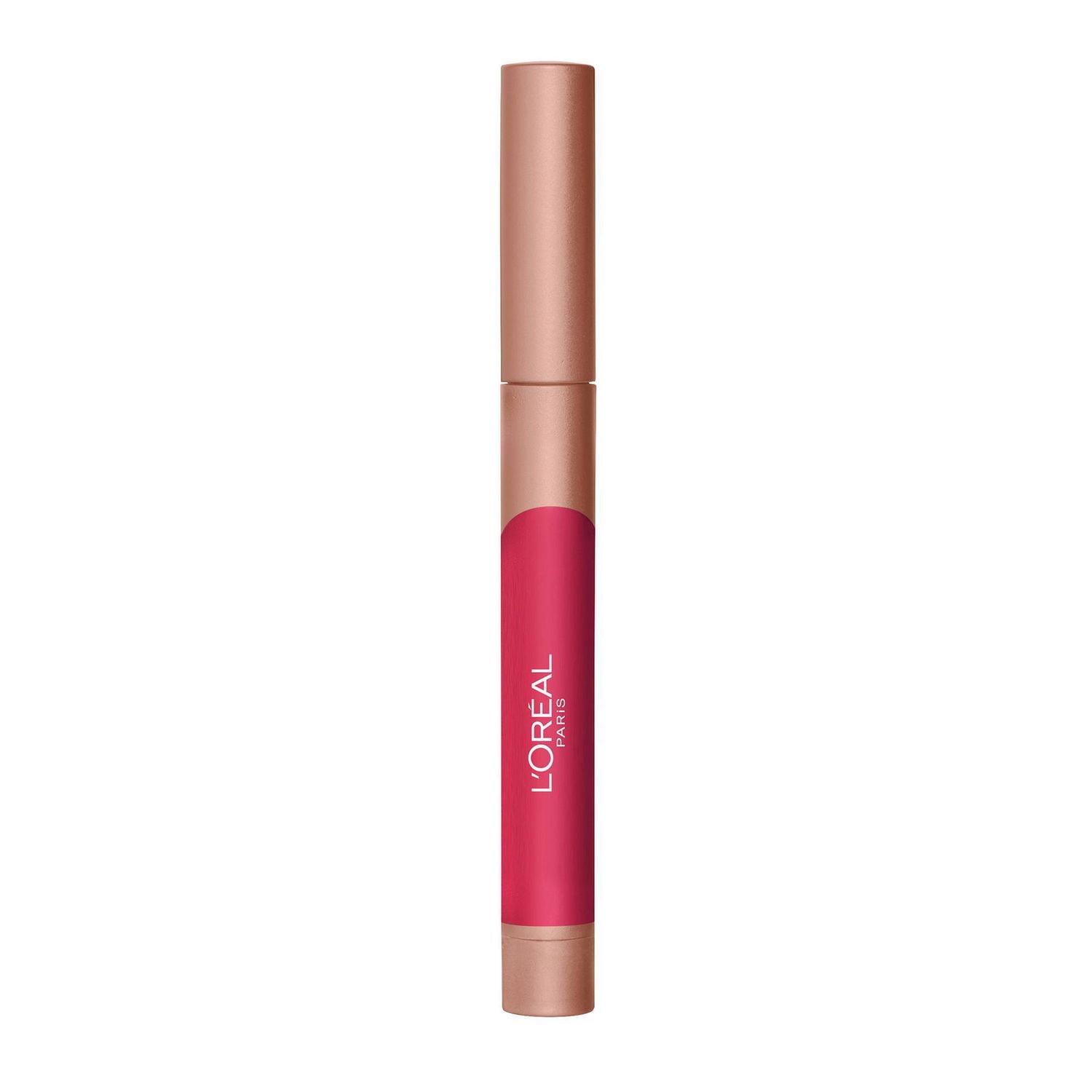 L'Oréal Paris Infallible Crayon à Lèvres Mat, Ultra-Pigmenté, Tenue Longue, Toffee Cheri 504, 3.6 GR