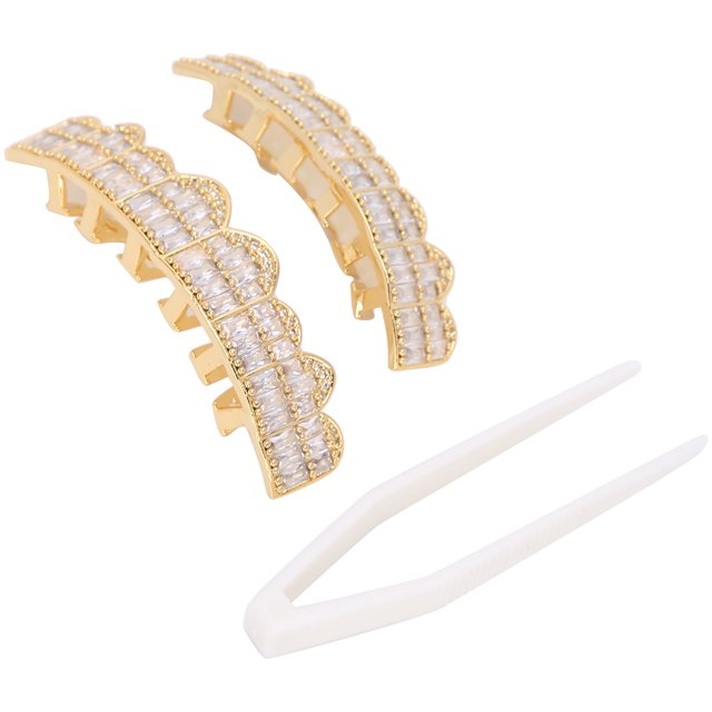 Bling Teeth Teeth Set Hip Hop Teeth Grills Iced Out Teeth Decoration For Men Women