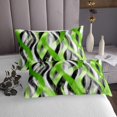 thumbnail image 3 of Erosebridal Geometric Stripe Quilt Sets for Queen Size Bed,Abstract Artwork Bed Set,Geometry Lines Decor,Lightweight,3pcs, 3 of 5