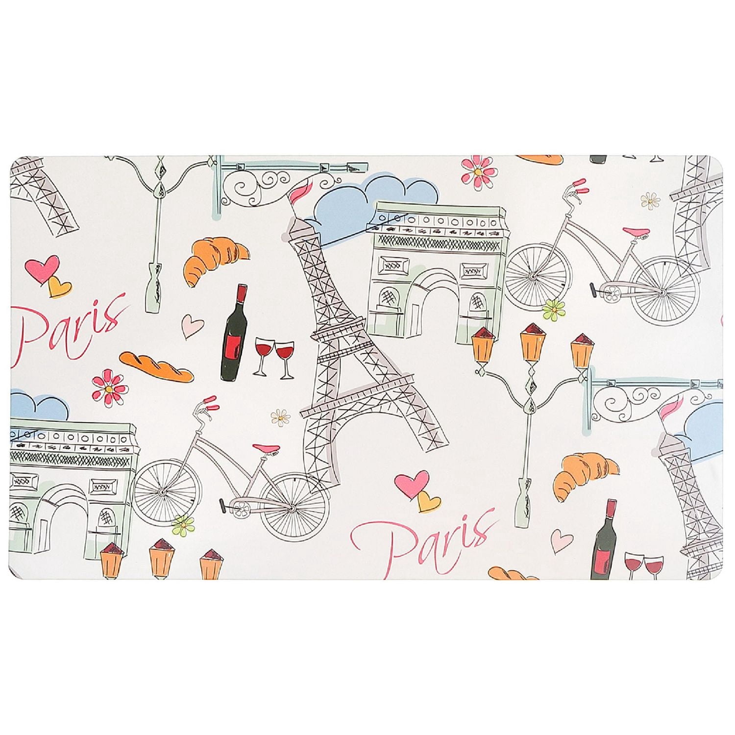 Plasme En Plastique Paris 12 X 18 - Ensemble De 12
