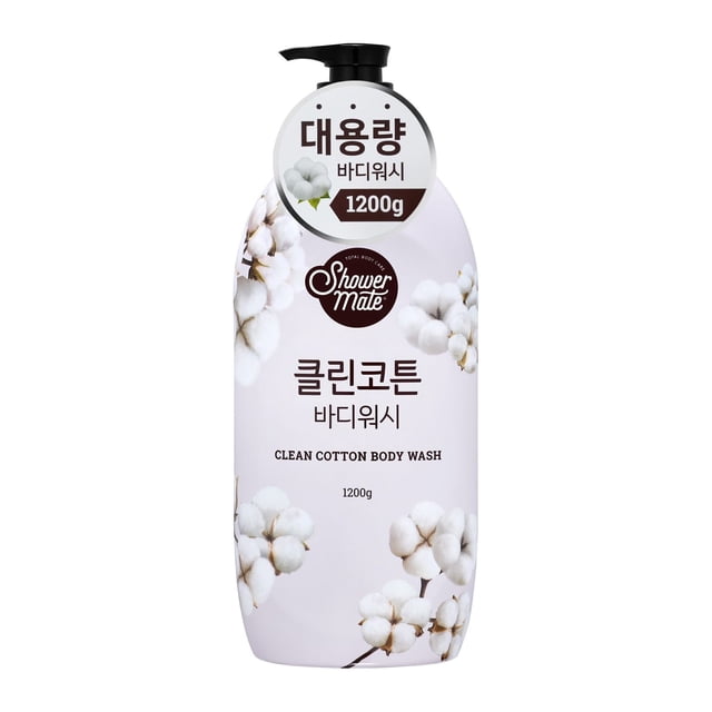 Shower Mate Clean Cotton Body Wash