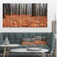 thumbnail image 1 of Enchanted and Magical Fall Forest - Modern Forest Canvas Art, 1 of 4