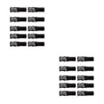 thumbnail image 1 of Thinsony 10 Pcs Bicycle Cable End Caps Professional Wear-resistant Universal Shifting Shifting Black 2Set, 1 of 6