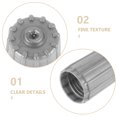 thumbnail image 3 of 10pcs Plastic Car Bicycle Tire Valve Stem Caps With Sealing Rings For Preventing Air Leakage Valve Stem Caps For Car Bike Motorcycle, 3 of 8
