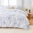 thumbnail image 1 of Hitime Queen Duvet Cover Set, Soft & Breathable Microfiber 3 Pieces Queen Bedding Sets, Pattern Queen Comfy Duvet Cover Set, with Zipper Closure (Queen), 1 of 8