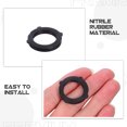thumbnail image 3 of ETHZZLE 100Pcs Garden Hose Rubber Washers Nbr Material Black Sealing Rings for Leak Proof Connections, 3 of 7