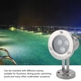 thumbnail image 4 of LED Underwater Pond Light, Stainless Steel IP68, 3W, Bright for Fountain, Diving Pools, Simple Installation, Energy Saving, 4 of 7