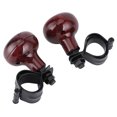 thumbnail image 3 of Steering Wheel Knob, Mahogany Pratical 2Pcs Beautiful Durable High-end  Knob, Trucks Automobiles Tractors For Boats, 3 of 8