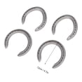 thumbnail image 4 of 4Pcs Durable Aluminium Alloy Horseshoe Kit for Horse Riding Accessories, 4 of 7
