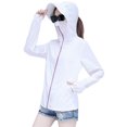 thumbnail image 1 of Coofit Women Skin Coat Breathable Lightweight Sun Protection Jacket Summer Jacket, 1 of 10