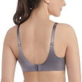 thumbnail image 3 of Vanity Fair Womens Beauty Back Full Coverage Underwire Bra, 38D, Steele Violet, 3 of 5