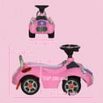 thumbnail image 3 of Qaba Baby Push Car with Music, Horn, Light, Pink, 3 of 9
