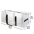 thumbnail image 2 of Hearth & Gear Moving Bag Woven Zipper Bag Large Capacity Storage Thickened Moving Bag PE Handbag Storage Containers for Organizing Clothes Storage Drawers Budding Storage Bags Storing Blankets Ideas, 2 of 5