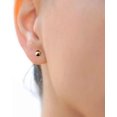 thumbnail image 3 of Queilt Gold Ball Stud Earrings, 3 of 4