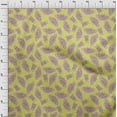 thumbnail image 4 of oneOone Georgette Viscose Yellow Fabric Sewing Material Print Fabric By The Yard 42 Inch Wide-17, 4 of 4