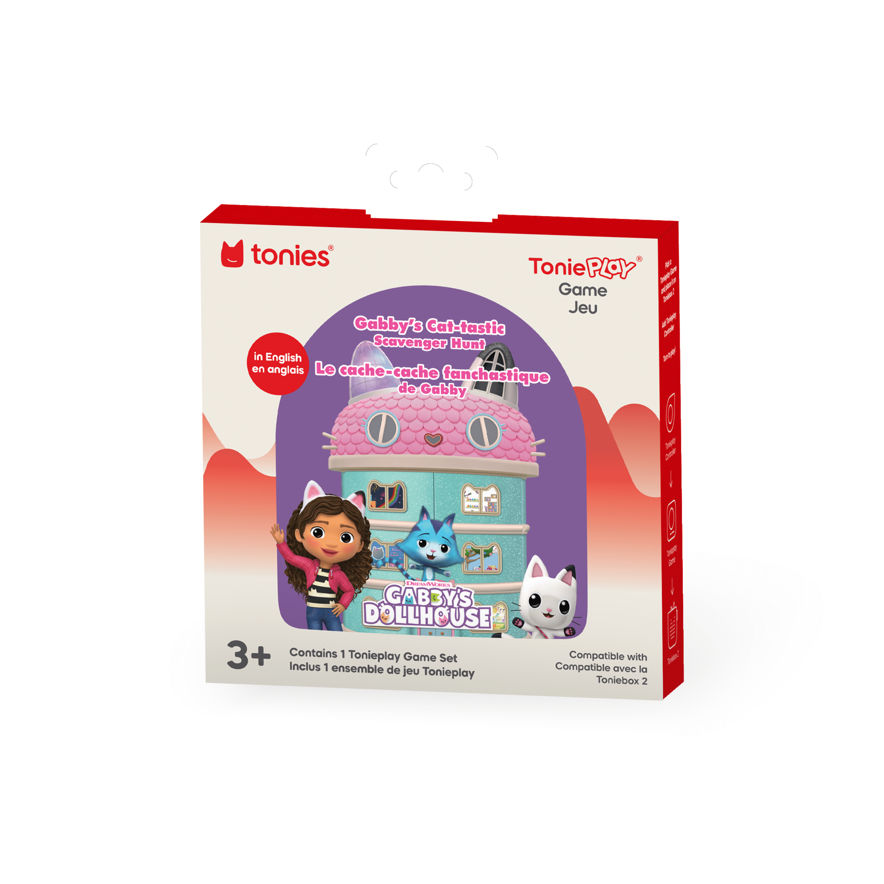 tonies Tonieplay Gabby's Dollhouse: Gabby's Cat-tastic Scavenger Hunt Game