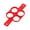 C, variant on TopLLC Kitchen Gadgets, Kitchen Accessories, Kitchen Utensils, Kitchen Tool 4 Hole Omelette Maker Multi-functional 7-link Round Star Heart Shaped Pancake Maker Breakfast Baking Molds Omelette Mold