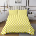 thumbnail image 1 of Erosebridal Check Plaid Coverlet Set Queen, Geometric Bedding Set, Farmhouse Gingham Decor, 3pcs, 1 of 5