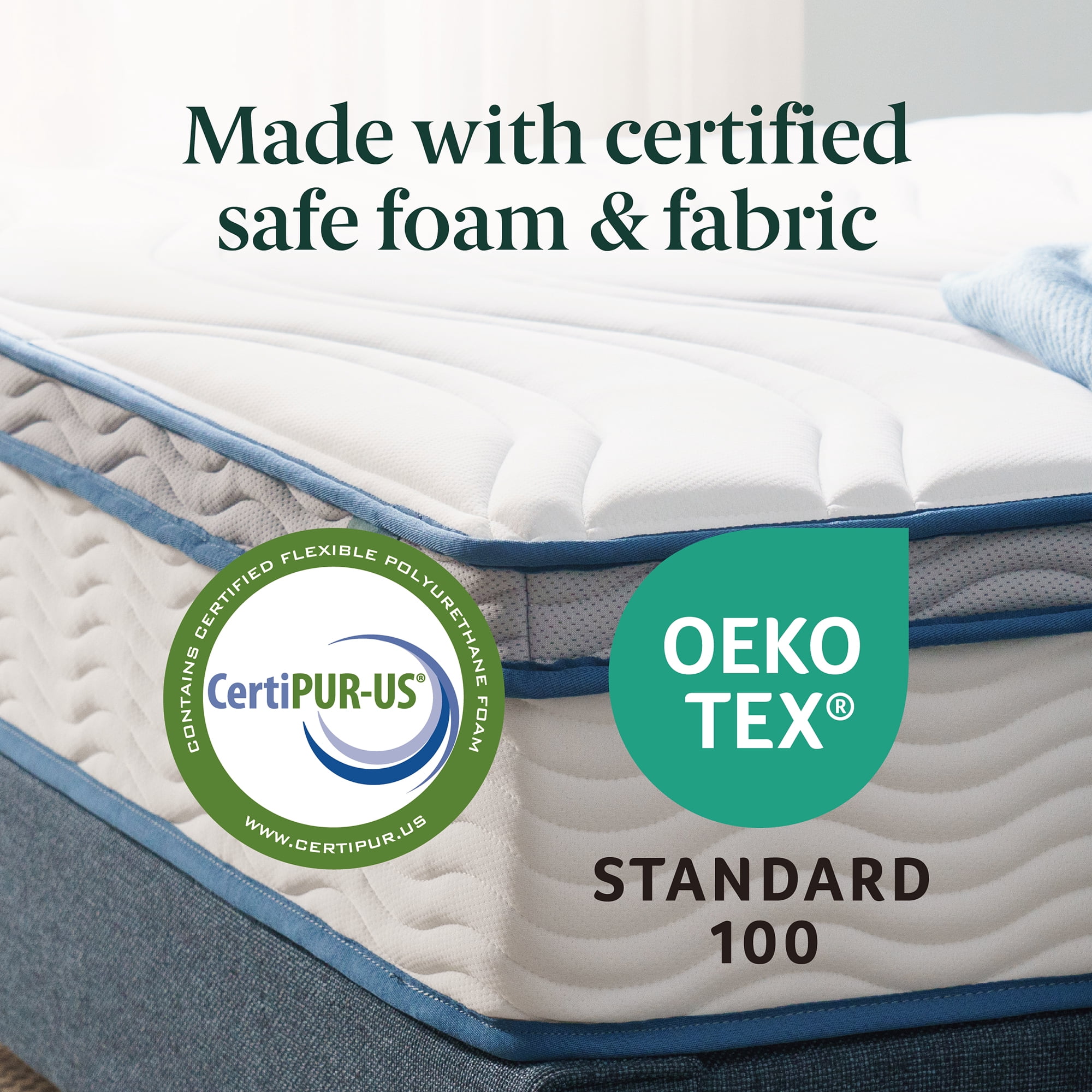 Zinus 6 inch Spring Sensation Hybrid Mattress