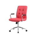 thumbnail image 5 of Boss Office Chair in Red with Chrome Arms, 5 of 5
