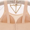 thumbnail image 4 of cfhntfmh Full Coverage Bras for Women Soft Breathable Cute Trim Push up Bras Plus Size Comfort Adjustable Strap Mesh Bralettes, 4 of 6