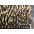 thumbnail image 4 of WEN DB292G 29Piece Fully Ground Black Gold HSS Jobber Drill Bit Set with Carrying Case, 4 of 6