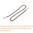 thumbnail image 3 of Unique Bargains Purse Chain Strap, 32' Purse Strap Shoulder Bag Replacement Strap, Brown&Silver, 3 of 6