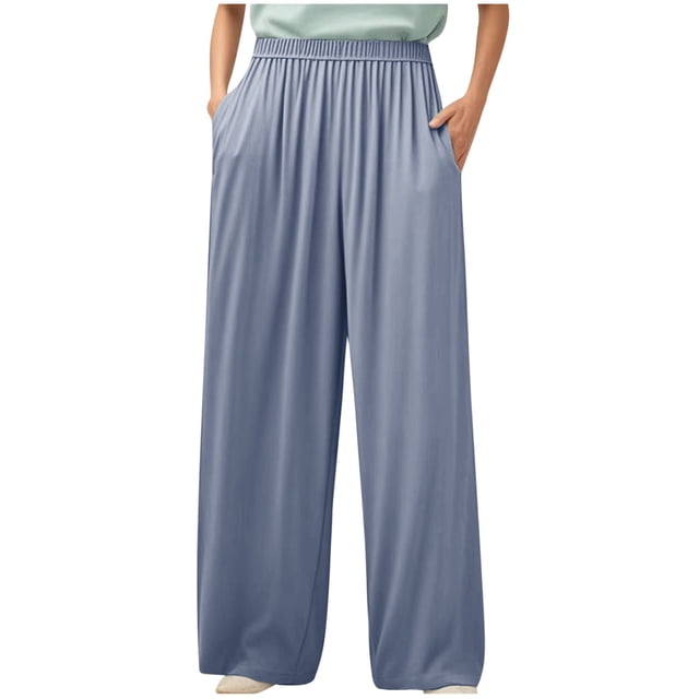 Men's Elastic Waist Casual Lounge Pants with Pockets for Comfort and Versatility