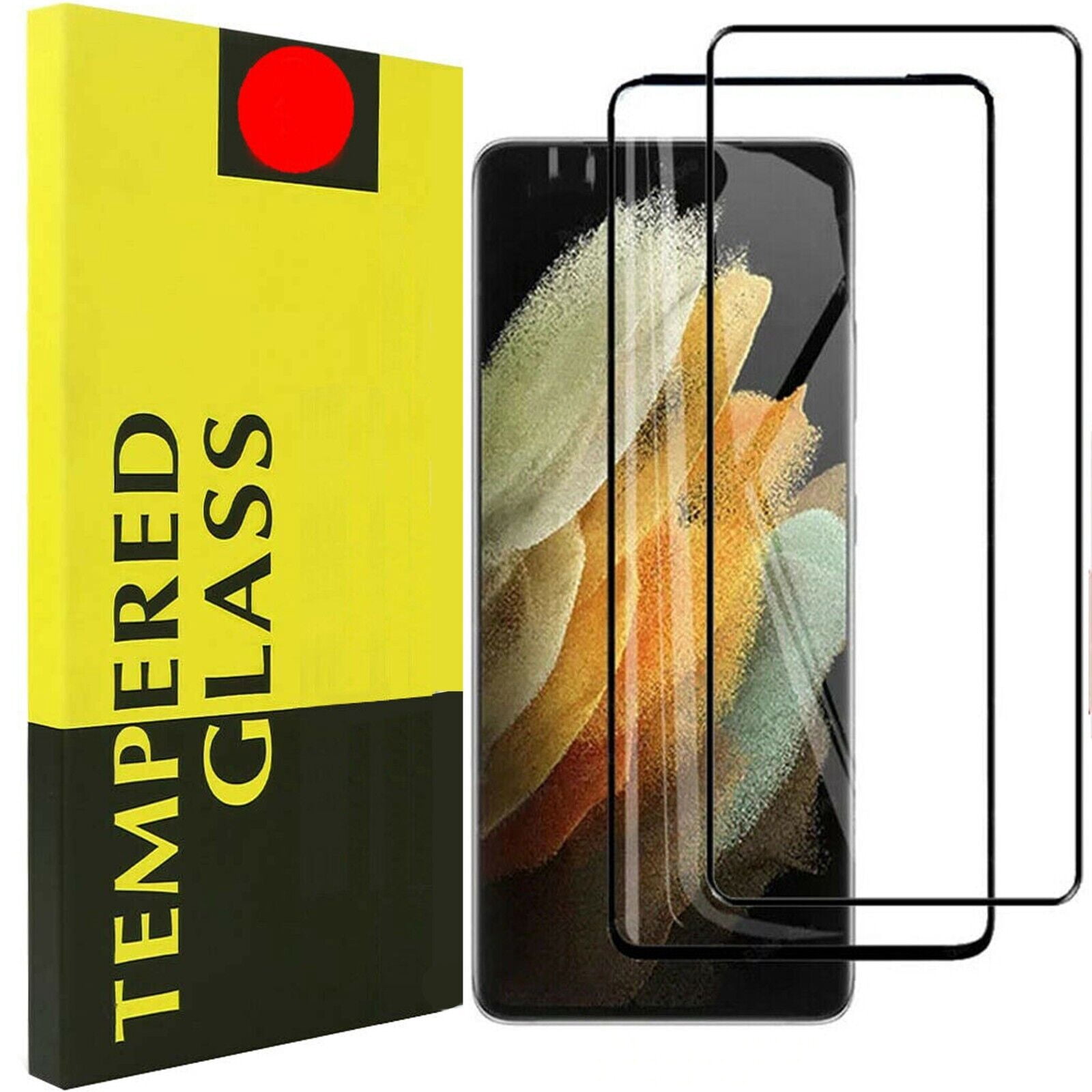 Supershield Designed for Samsung Galaxy S22 Ultra, Screen Protector Tempered Glass, Anti Scratch, Bubble Free, Ultra Clear