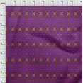 thumbnail image 3 of oneOone Georgette Viscose Fabric Floral Block Print Sewing Fabric BTY 42 Inch Wide, 3 of 4