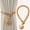 Gold, variant on SuoKom Curtain Tiebacks, Curtain Ties for Drapes, Adjustable Curtain Tie Backs, Modern Curtain Holdbacks for Thin Or Thick Home & Office Window Draperies 1Pc