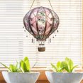 thumbnail image 1 of Glitter Garland Beads Stain Glass Window Panel Chandelier Decorations for Fireplace Strong And Stretchy String .5 Large Craft Large Stain Glass Window Rose Chandelier, 1 of 3