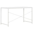 thumbnail image 2 of vidaXL Bureau d'Ordinateur Blanc 120x60x70 cm, 2 of 5