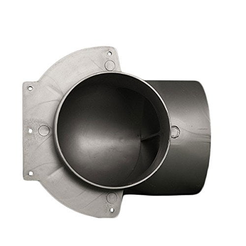 Fantech Coude Rond à Ovale 4 Pouces FEL
