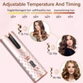 thumbnail image 2 of POINTERTECK Automatic Curling Iron   Cordless Hair Curlers with Adjustable Temps & Timers  Ceramic Barrel Auto Wave Wand  Portable Rotating Curling Wand Hair Styling Tool for Travel, 2 of 14