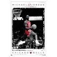 thumbnail image 1 of Michael Jordan - Dunk Wall Poster, 14.725" x 22.375" Framed, 1 of 4