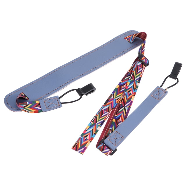 Ukulele Strap No Drill Adjustable Double J Hook Ukulele Shoulder Strap