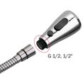 thumbnail image 4 of Pull Out Spray Head, G1/2In Movable Kitchen Faucet Head Tap Shower Sprayer, 2 Kinds Of Water Outlet Modes Shower Head For Home Bathroom Kitchen, 4 of 8