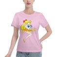 thumbnail image 1 of T-Shirt Basique à Manches Courtes pour Femmes Sailor Moon Aino Minako, 1 of 6