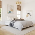 thumbnail image 4 of Nexera Paris Platform Bed and Headboard, White, 4 of 6