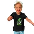 thumbnail image 4 of EGNMCR Chemisiers et Chemises à Manches Courtes à Col Rond Tout-Petits Enfants Garçons Filles Mode Mignon Col Rond Imprimé Haut à Manches Courtes Blouse Fille, 4 of 6