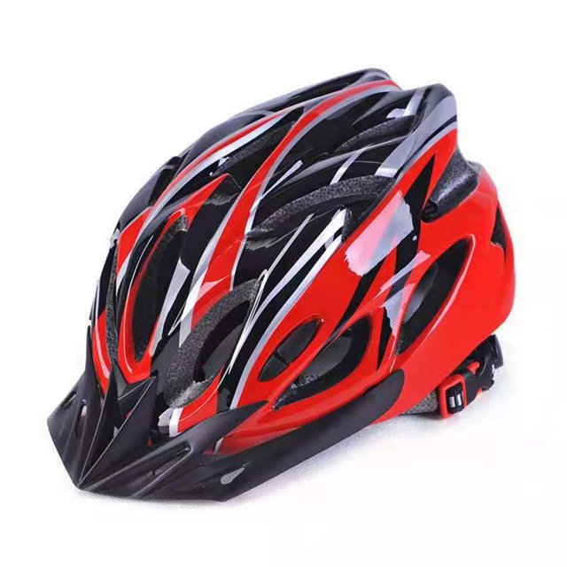 ZheElen PC Comfortable Cycle For Men - Lightweight Reduced Air Resistance Impact Resistance Adjustable No Burden Riding Black Red 1Set