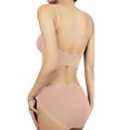 thumbnail image 3 of Womens Lace Bralettes Seamless Bra Feature V-Neck Push-up Bra Style W-785 Pinks L, 3 of 4