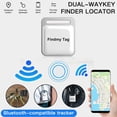 thumbnail image 4 of Graflsoa Smart Luggage Tracker with NFC & Global GPS - White, Waterproof, 365-Day Battery Life, Compatible with Android & iOS, 4 of 6