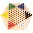thumbnail image 1 of Chinese Checkers Set, Mooth  Wooden Material Colorful Chess Interesting Play Chinese Checkers Game Play  For Home Travel Trip Camping For Children Adult, 1 of 7