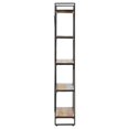 thumbnail image 2 of vidaXL 5-Tier Bookcase 140x30x180 cm Solid Reclaimed Wood, 2 of 4
