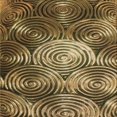 thumbnail image 1 of Ahgly Tapis d'Intérieur Lavable en Machine Carré Transitionnel Marron, 4 Pieds Carré, 1 of 7