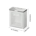 thumbnail image 4 of Feltree Foldable Laundry Hamper Wall Mountable Portable Storage Basket with Handles for Clothes Toys Home Organization Space Saving Foldable Design, 4 of 7