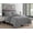 Dark Grey, variant on Swift Home Pintuck Comforter Set